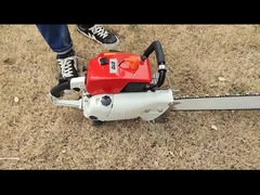 2 뇌졸중 단기통 가솔린 동력톱 4.8KW 고전력 105 입방 센티미터 전동톱