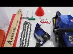 20 인치 휘발유 체인은 54.6CC 중국 가스가 동력톱 2.5KW를 강화한 것을 봤습니다