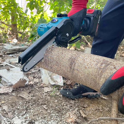 OEM China 21V Cordless Chainsaw With 6 Inch Lithium Battery DIY Grade Hand Chainsaw With Accessories