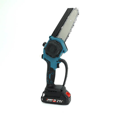 6 Inch Cordless Portable Electric Lithium Battery For Wood Chain One-hand Non-slip Handle Mini Chainsaw