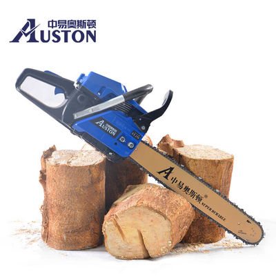 휘발유 휘발유 체인 톱 나무 커터 2.0 kw 8500r/Min 포켓용 동력톱